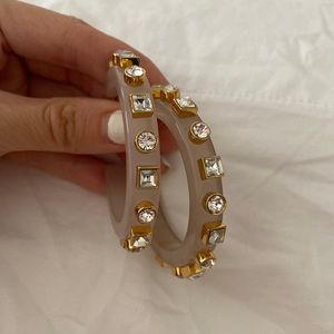 Lele Sadoughi hoop earrings